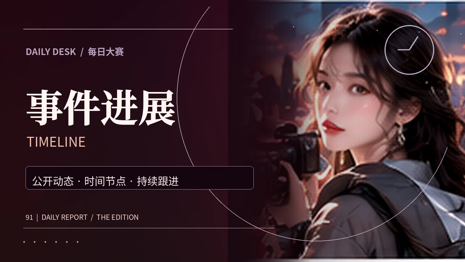 事件进展资讯专题视觉