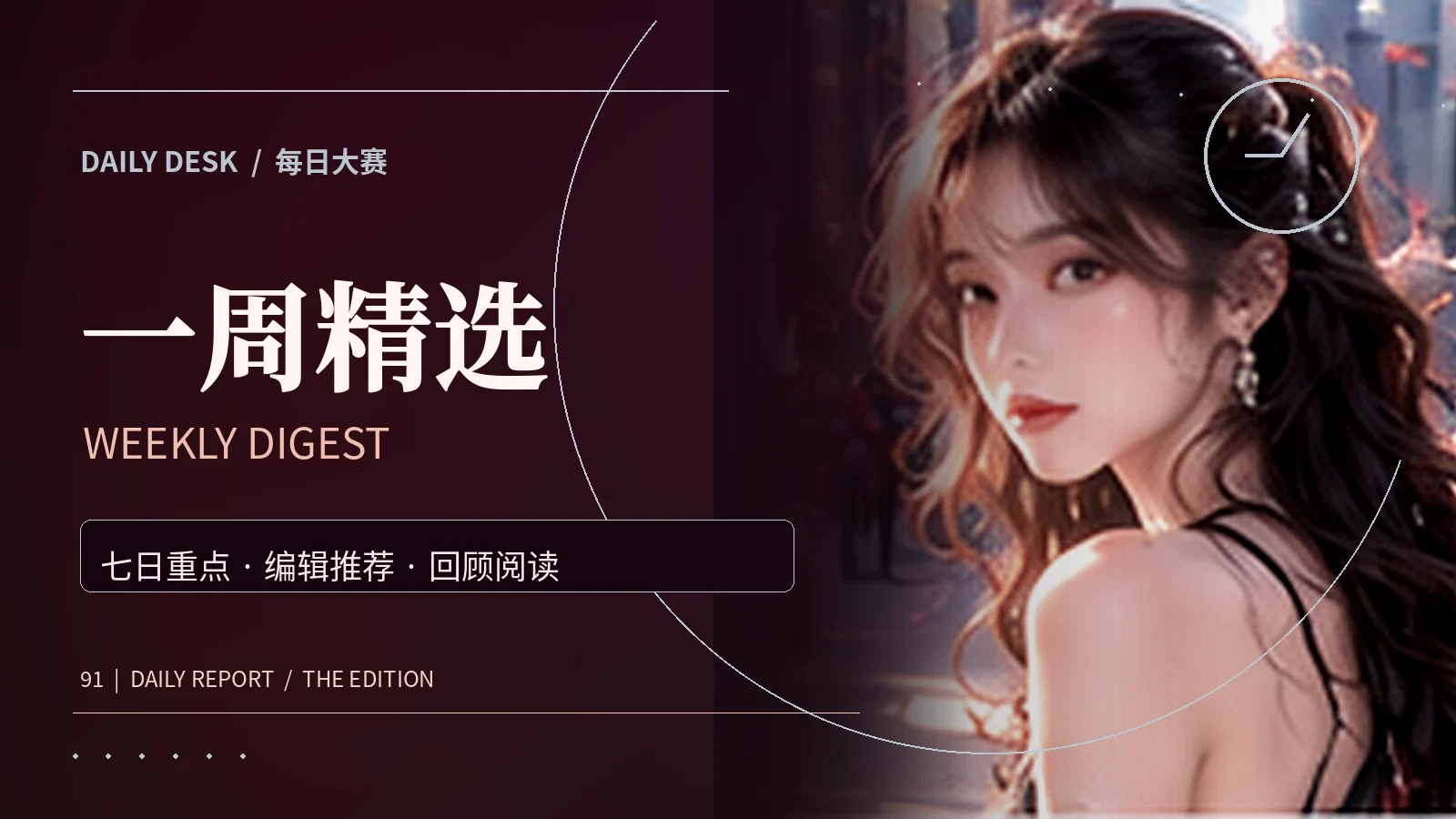 一周精选资讯专题视觉